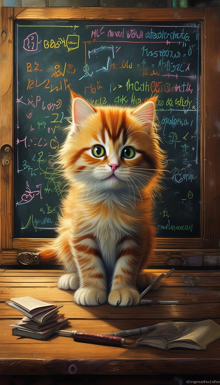 可爱小猫与数学：涂鸦解题的乐趣